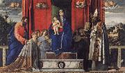 Giovanni Bellini Pala Barbarigo oil painting artist